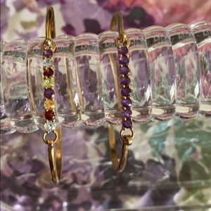 Genuine gemstone bracelets